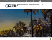 Tablet Screenshot of kuester.com