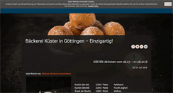 Desktop Screenshot of kuester.de